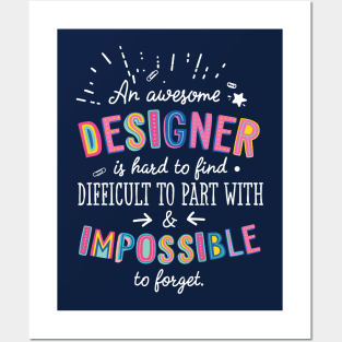 An awesome Designer Gift Idea - Impossible to Forget Quote Posters and Art